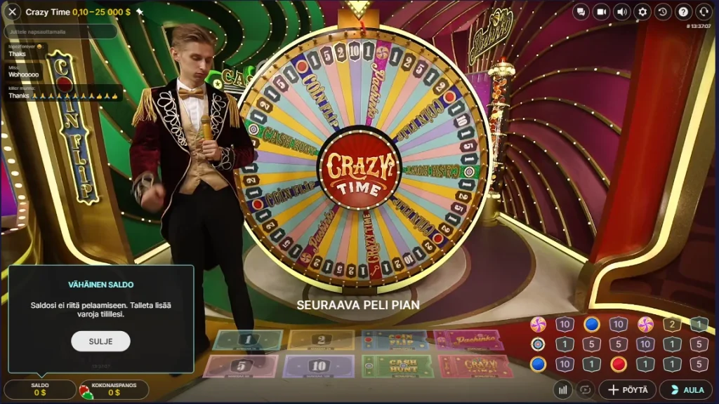 Roobet Crazy Time
